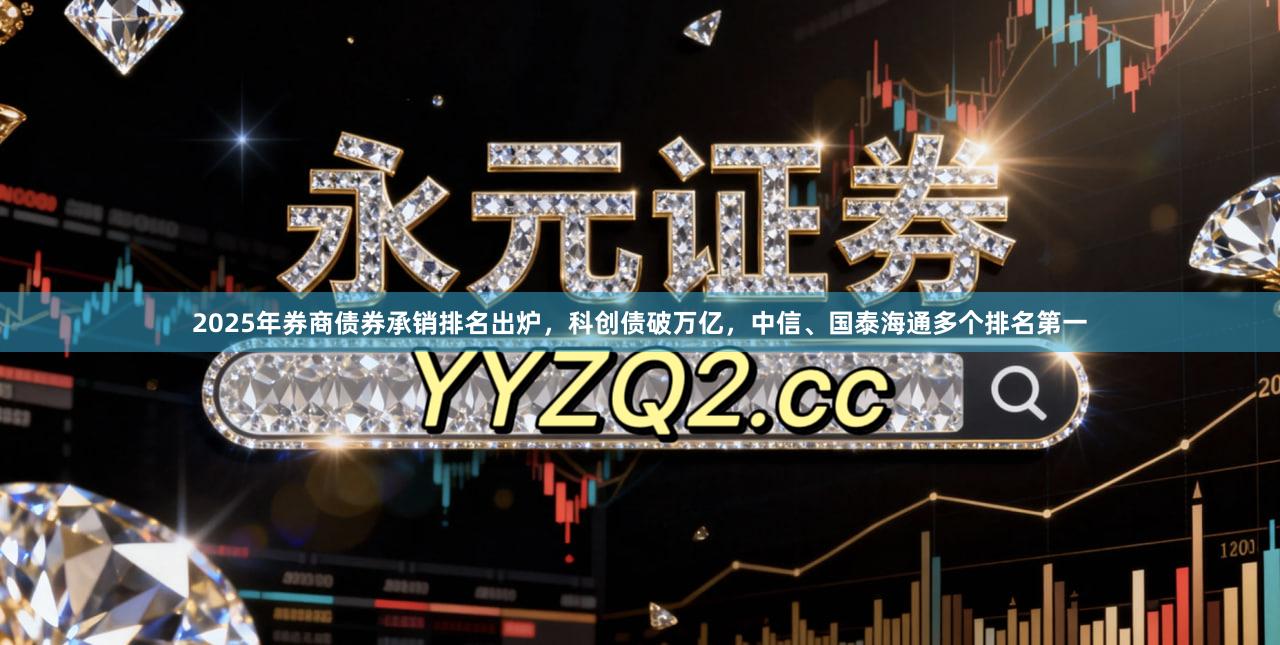 2025年券商债券承销排名出炉，科创债破万亿，中信、国泰海通多个排名第一